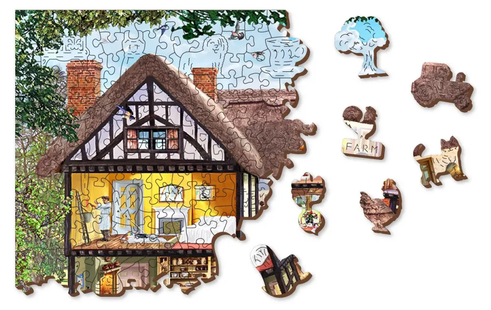 Puzzle Steve Crisp: Seasons House Summer 505