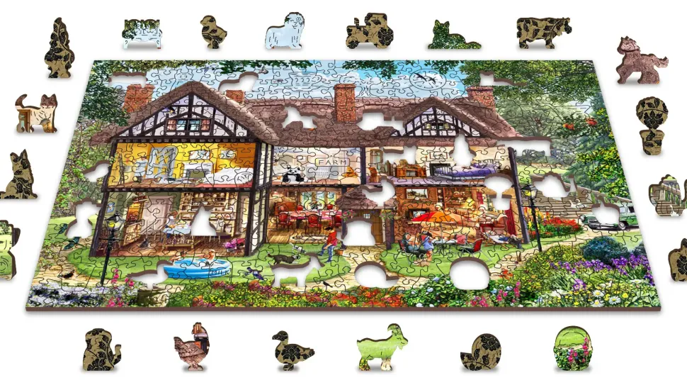 Puzzle Steve Crisp: Seasons House Summer 505