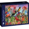 Puzzle Stewart: Jardim de pássaros e flores