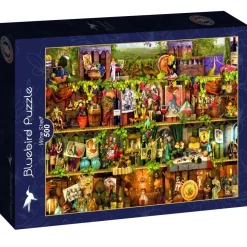 Puzzle Stewart: Prateleira de Vinho 500