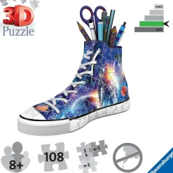 Puzzle Suporte de quebra-cabeça 3D: Sneaker Astronaut