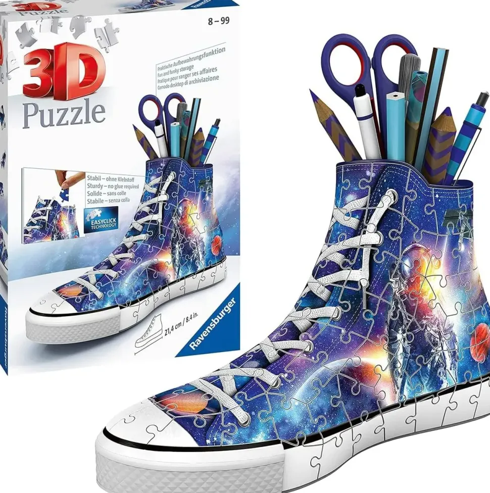 Puzzle Suporte de quebra-cabeça 3D: Sneaker Astronaut
