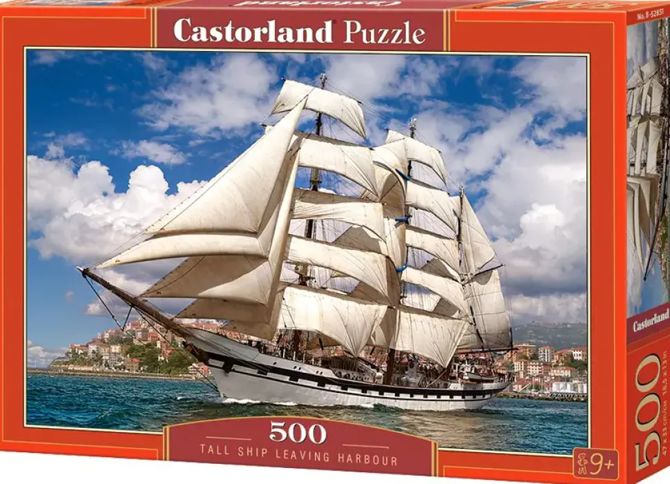 Puzzle Tal navio saindo do porto