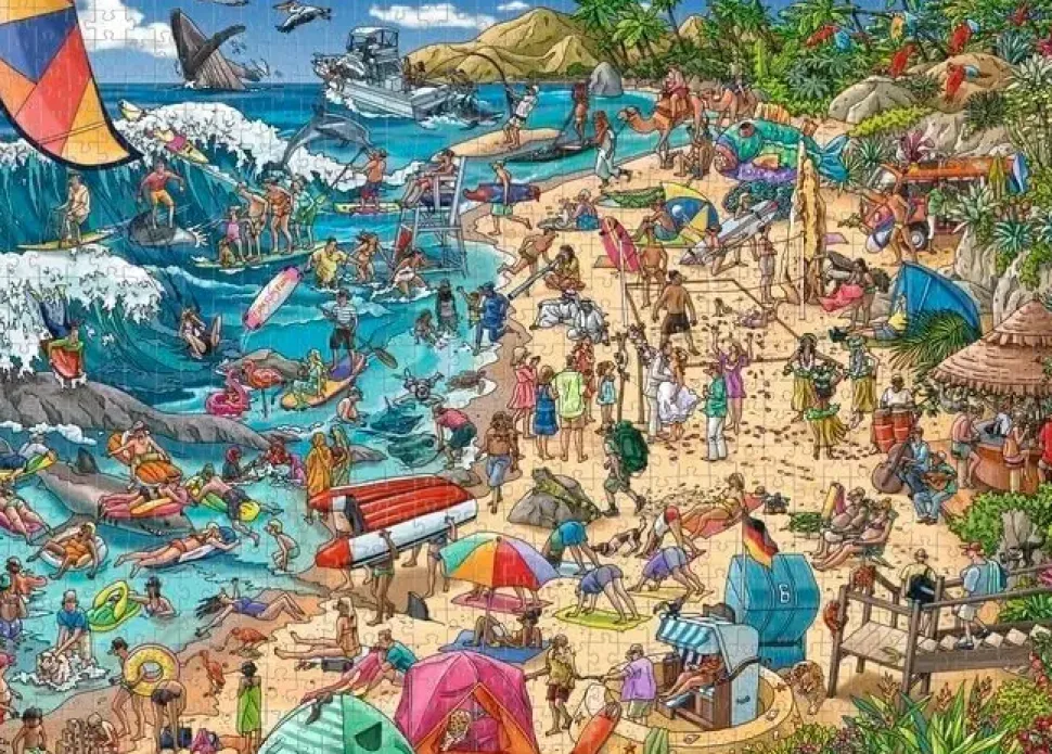 Puzzle Tanque: Beira-mar