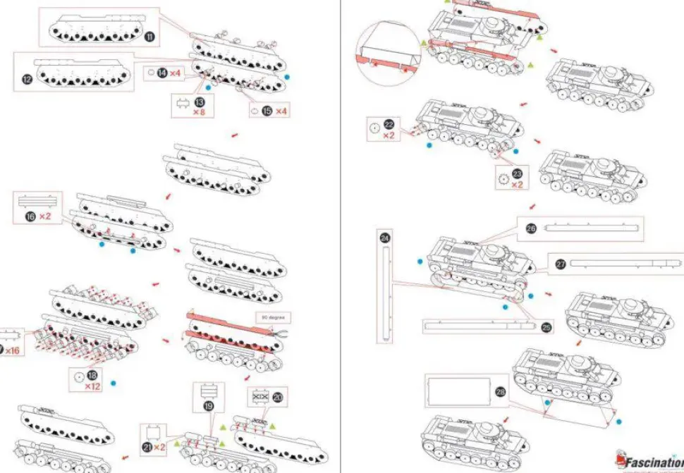 Puzzle Tanque 膶i - ha 3D