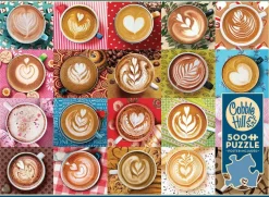 Puzzle Te amo um café com leite