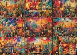 Puzzle Tempo de inatividade indulgente: viagens com livros