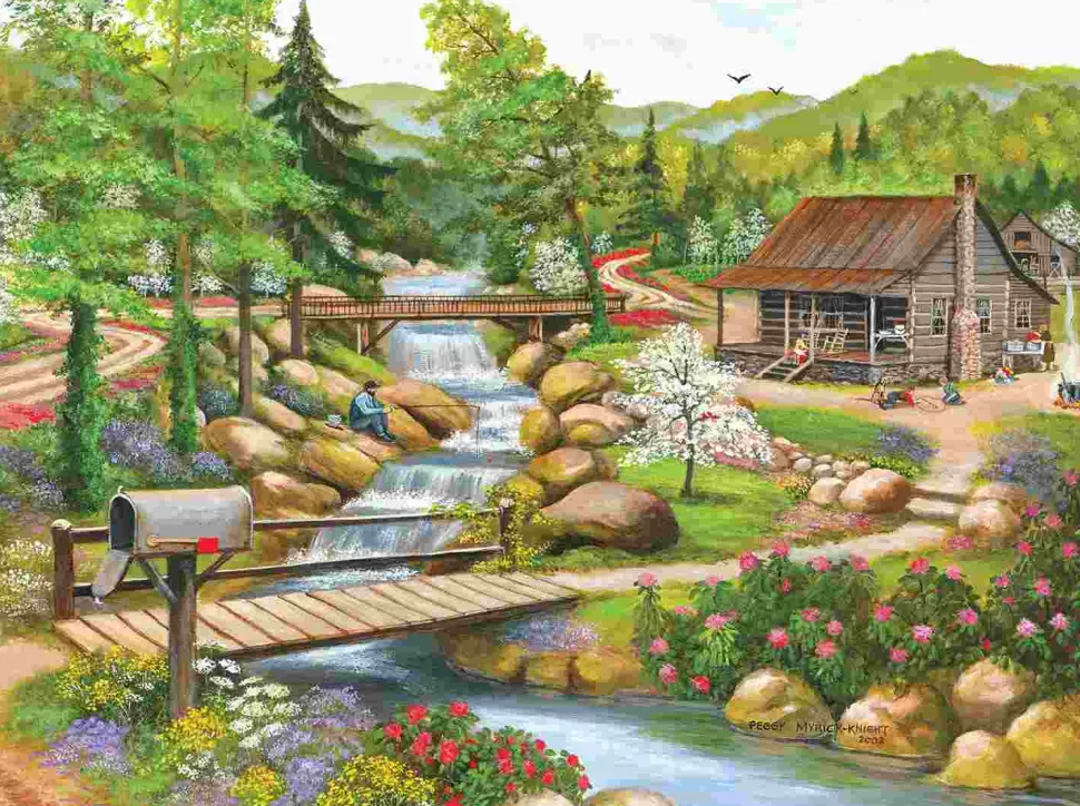 Puzzle Temporada de primavera