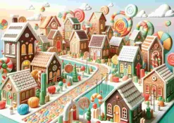 Puzzle Terra de doces