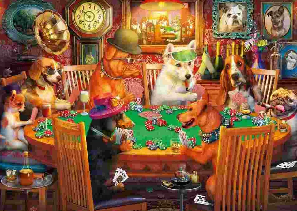 Puzzle The Gambler Dogs
