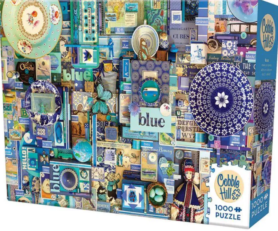 Puzzle The Rainbow Collection: Blue