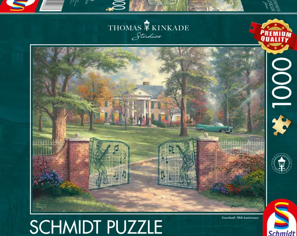 Puzzle Thomas Kinkade: 50º aniversário