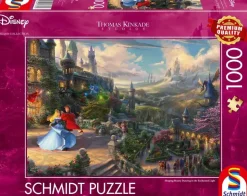 Puzzle Thomas Kinkade: A Bela Adormecida Dançando na Luz Encantada