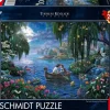 Puzzle Thomas Kinkade: A Pequena Sereia e Príncipe Eric