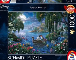 Puzzle Thomas Kinkade: A Pequena Sereia e Príncipe Eric