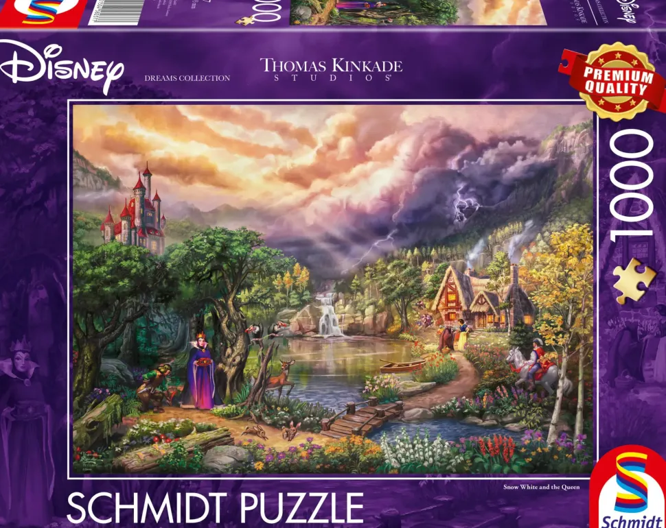 Puzzle Thomas Kinkade: Branca de Neve e a Rainha