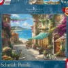 Puzzle Thomas Kinkade: Café na Riviera Italiana