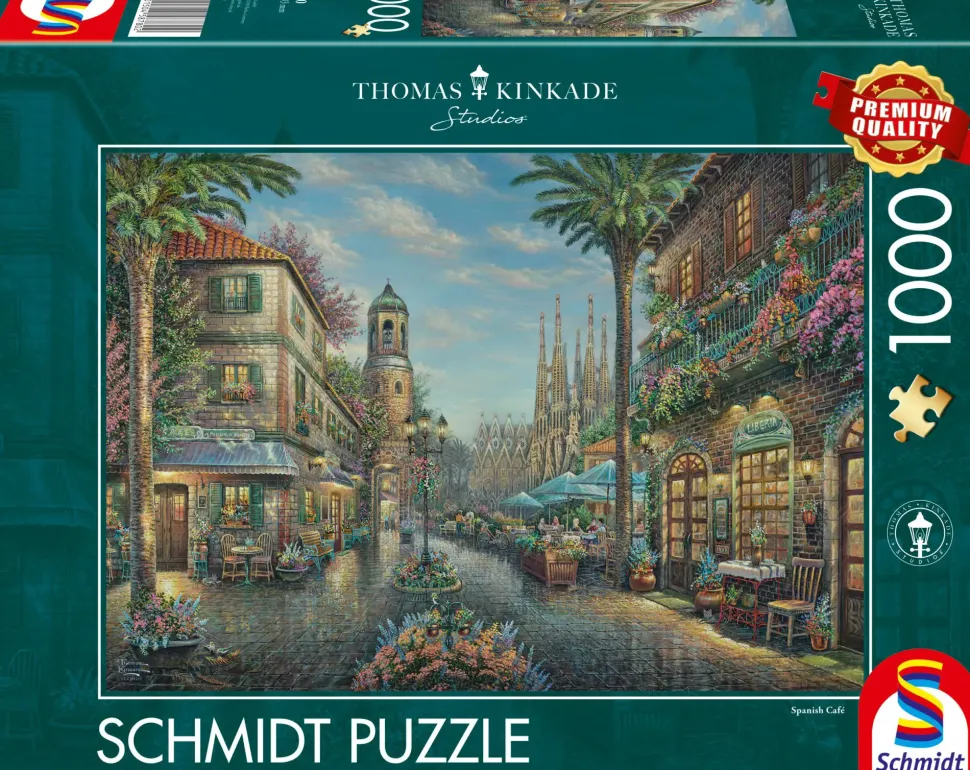 Puzzle Thomas Kinkade: Café Espanhol