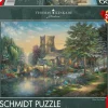 Puzzle Thomas Kinkade: Capela Willow Wood