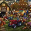 Puzzle Thomas Kinkade: Coleção Sonhos Disney - Festival da Abóbora do Mickey e da Minnie