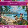 Puzzle Thomas Kinkade: Disney: Minnie e Mickey no Havaí