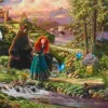 Puzzle Thomas Kinkade: Disney: Mérida