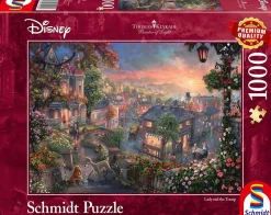 Puzzle Thomas Kinkade: Lady and the Tramp