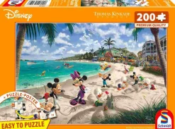 Puzzle Thomas Kinkade: Mickey e Minnie na Flórida