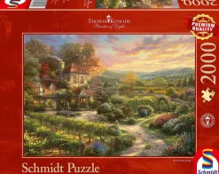 Puzzle Thomas Kinkade: nas vinhas