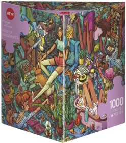 Puzzle Tiurina: colegas de casa caseiros