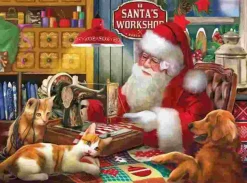 Puzzle Tom Wood - Oficina de Quilting do Papai Noel