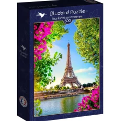 Puzzle Torre Eiffel na primavera