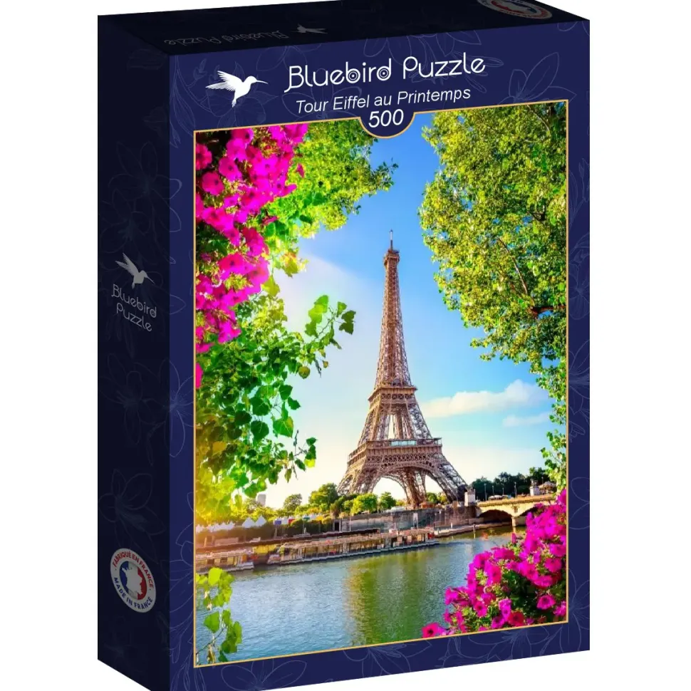 Puzzle Torre Eiffel na primavera