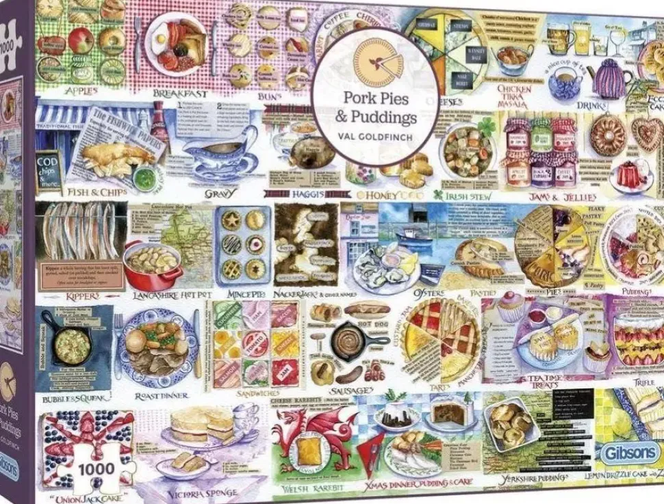 Puzzle Tortas De Porco E Pudins