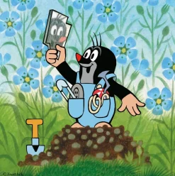 Puzzle Toupeira e macacão 3x55