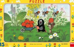 Puzzle Toupeira na viagem