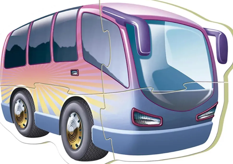 Puzzle Transporte de bebê 4 em 1