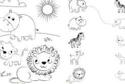 Puzzle Treflíci v ZOO 24 maxi - obojstranné