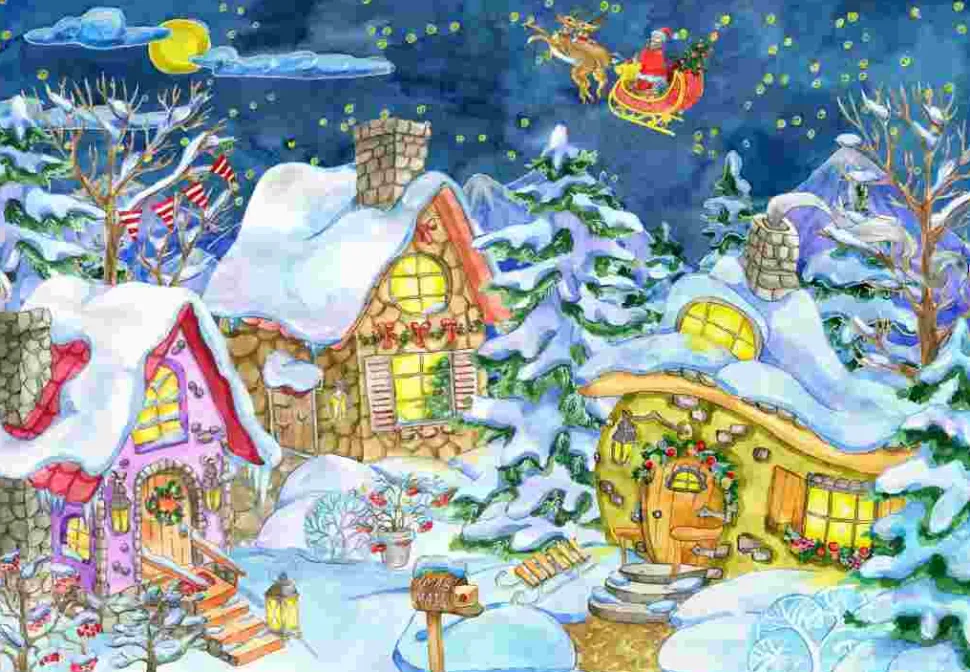 Puzzle Trilho do Pai Natal