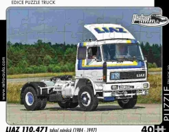 Puzzle TRUCK Liaz 110.471 钮aha膷 návesov (1984-1997)