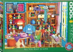 Puzzle Tudo que você malha é amor