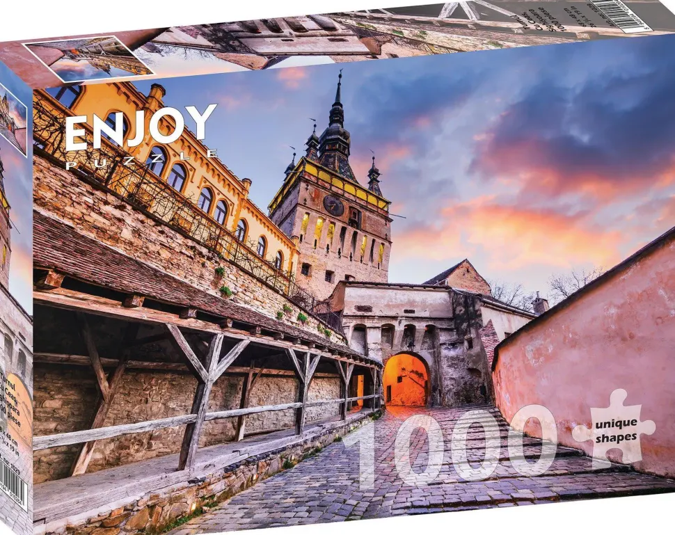 Puzzle Turnul cu ceas, Sighisoara