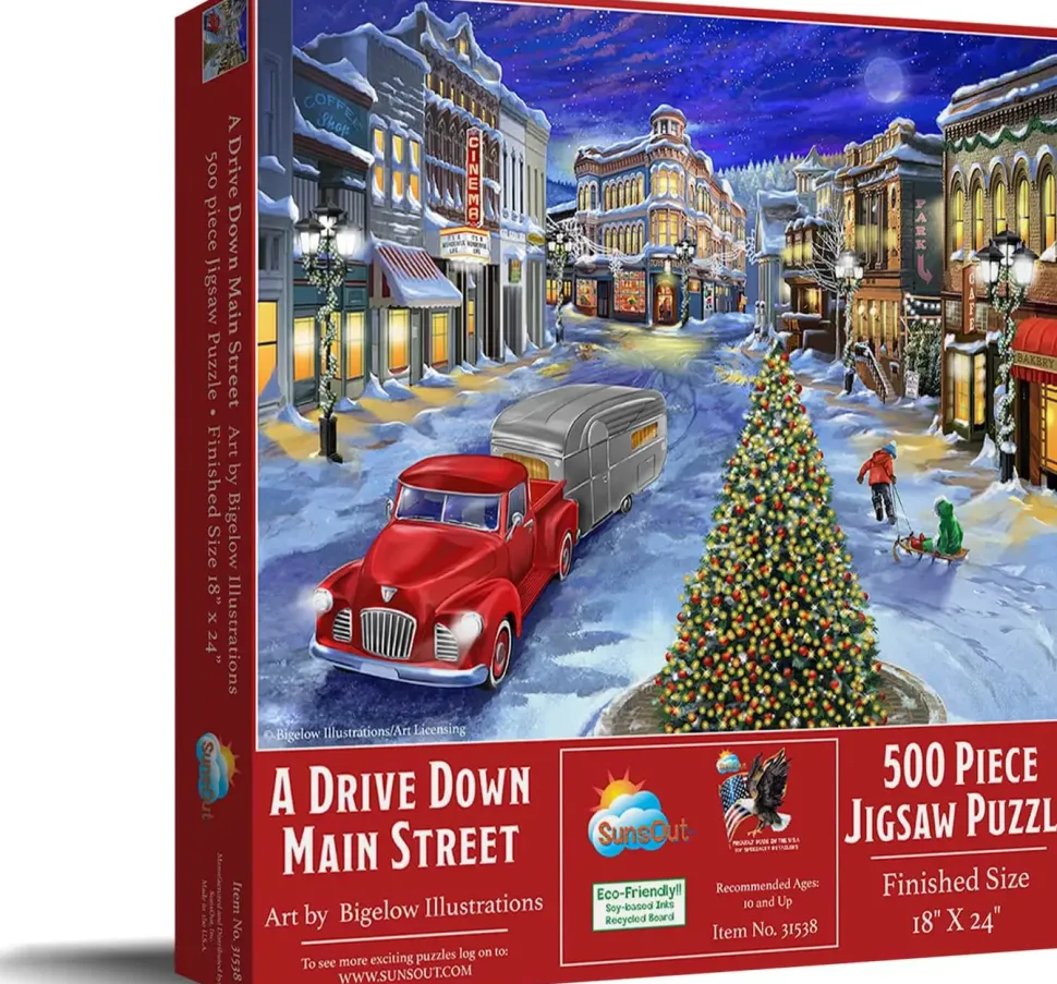 Puzzle Um passeio pela Main Street XL