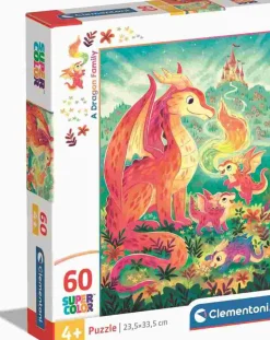 Puzzle Uma Família Dragão