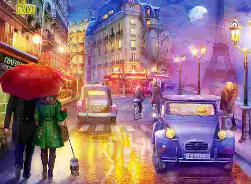 Puzzle Uma noite em Paris