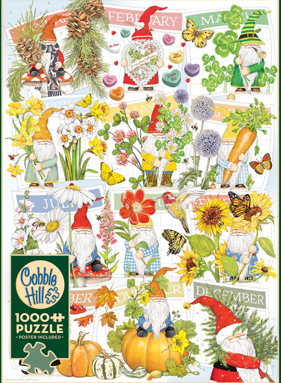 Puzzle Uma vida feliz de gnomo