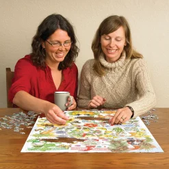 Puzzle Uma vida feliz de gnomo