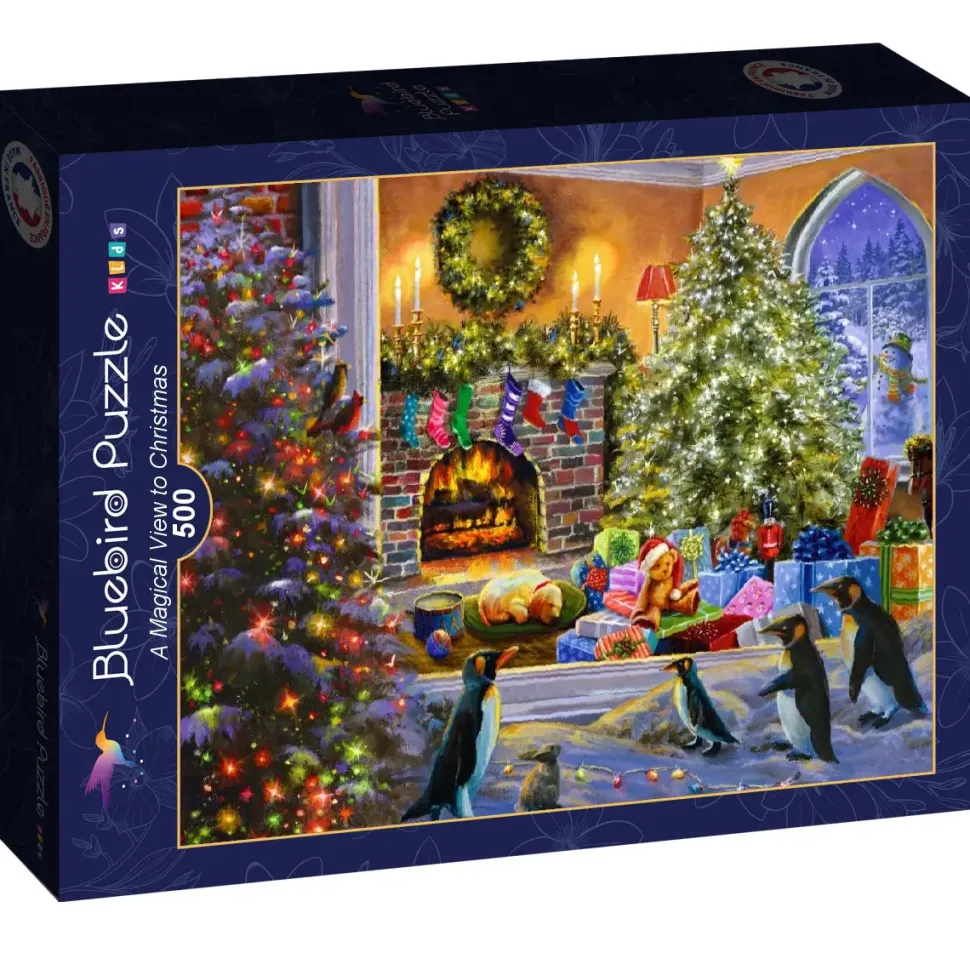 Puzzle Uma visão mágica para o Natal