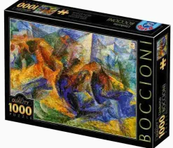 Puzzle Umberto Boccioni: Edifícios para Cavaleiros