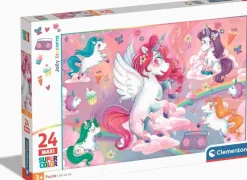 Puzzle Unicórnios alegres